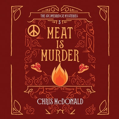 Meat is Murder – omslag til lydbogen af Chris McDonald