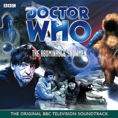 Doctor Who And The Abominable Snowmen (TV Soundtrack) – omslag til lydbogen af Mervyn Haisman, Henry Lincoln