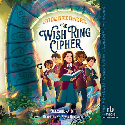 The Wish Ring Cipher – omslag til lydbogen af Alexandra Ott