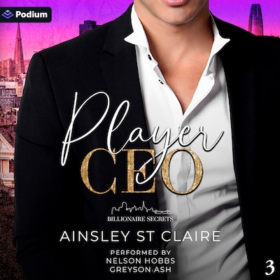 Player CEO – omslag til lydbogen af Ainsley St Claire