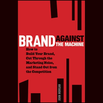 Brand Against the Machine – omslag til lydbogen af John Michael Morgan