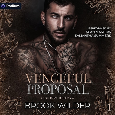 Vengeful Proposal – omslag til lydbogen af Brook Wilder