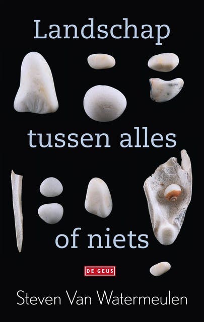 Landschap tussen alles of niets – omslag van het luisterboek van Steven Van Watermeulen