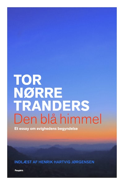 Den blå himmel – omslag til lydbogen af Tor Nørretranders