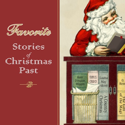 Favorite Stories of Christmas Past, with eBook – omslag til lydbogen af Louisa May Alcott, Christopher Andersen, Francis Church