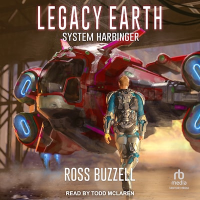 System Harbinger – omslag til lydbogen af Ross Buzzell