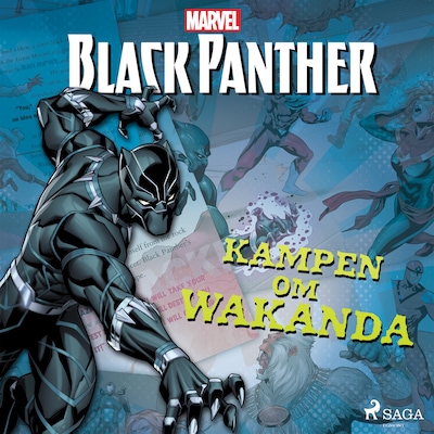 Black Panther - Kampen om Wakanda – omslag til lydbogen af Marvel