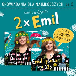 Emil ze Smalandii. Opowiadania. Cz.1 – okładka audiobooka, autor Astrid Lindgren