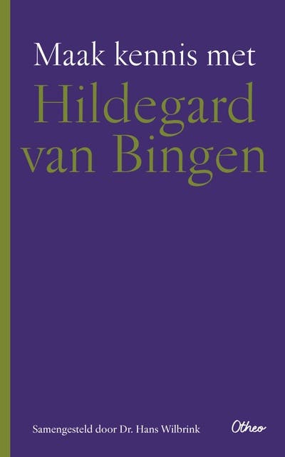 Maak kennis met Hildegard van Bingen – omslag van het luisterboek van Hans Wilbrink
