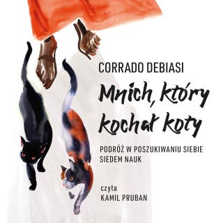 Mnich, który kochał koty – okładka audiobooka, autor Corrado Debiasi