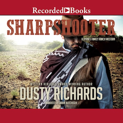 Sharpshooter – omslag til lydbogen af Dusty Richards