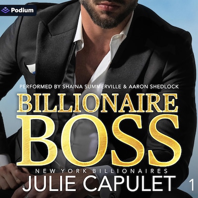 Billionaire Boss – omslag til lydbogen af Julie Capulet