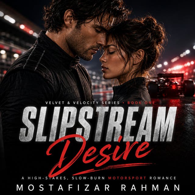 Slipstream Desire: A High-Stakes Slow-Burn Motorsport Romance – omslag til lydbogen af Mostafizar Rahman