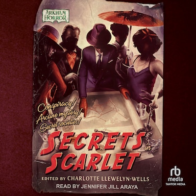 Secrets in Scarlet – omslag til lydbogen af Unknown Author