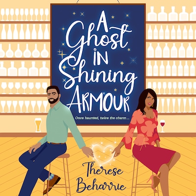 A Ghost in Shining Armour – omslag til lydbogen af Therese Beharrie