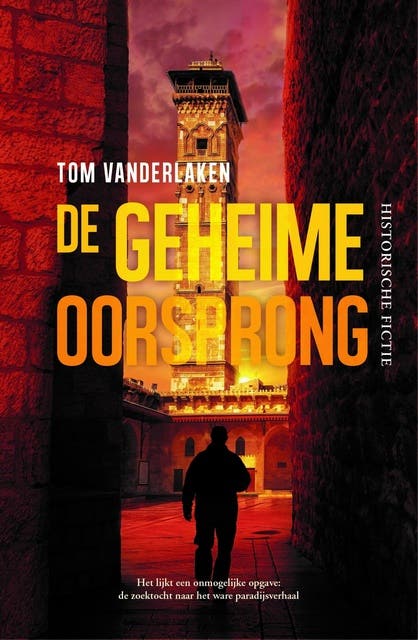 De geheime oorsprong – omslag van het luisterboek van Tom Vanderlaken