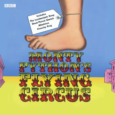 Monty Python's Flying Circus – omslag til lydbogen af Eric Idle, Michael Palin