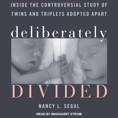 Deliberately Divided – omslag til lydbogen af Nancy L. Segal