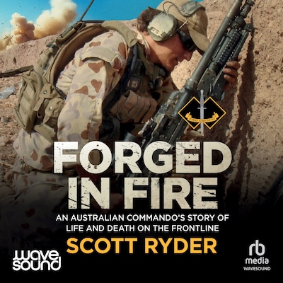 Forged in Fire – omslag til lydbogen af Scott Ryder
