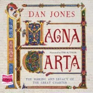 Magna Carta – okładka audiobooka, autor Dan Jones