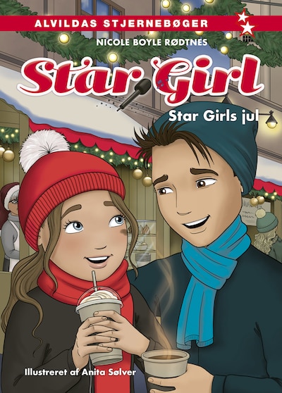 Star Girl 19: Star Girls jul – omslag til lydbogen af Nicole Boyle Rødtnes