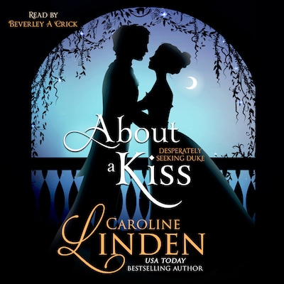 About a Kiss – omslag til lydbogen af Caroline Linden