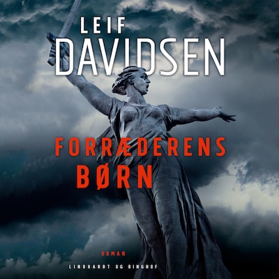 Forræderens børn – omslag til lydbogen af Leif Davidsen