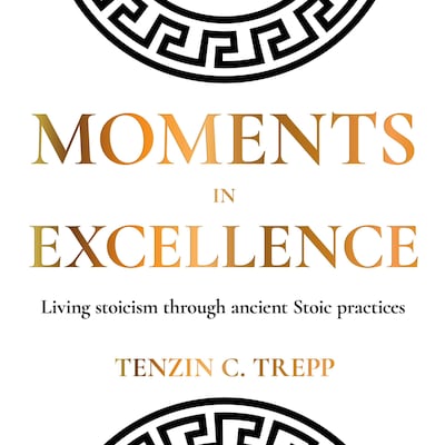 Moments in Excellence – omslag til lydbogen af Tenzin C. Trepp