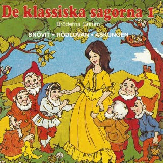 Klassiska Sagor 1 – omslag till ljudboken av Brothers Grimm