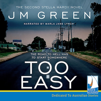 Too Easy – omslag til lydbogen af J.M. Green