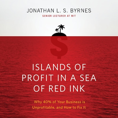 Islands of Profit in a Sea Red Ink – omslag til lydbogen af Jonathan L.S. Byrnes