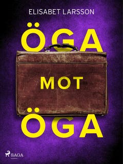 Öga mot öga – omslag till ljudboken av Elisabet Larsson