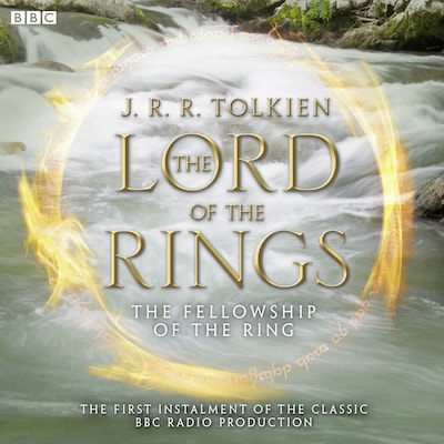 The Lord of the Rings: The Fellowship of the Ring – omslag til lydbogen af J. R. R. Tolkien