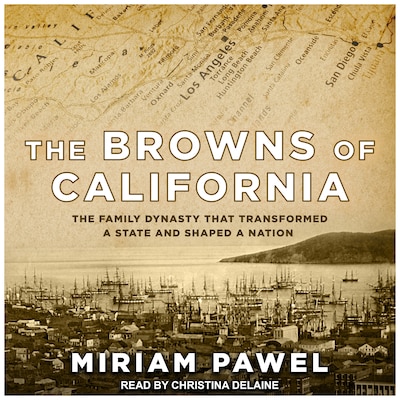 The Browns of California – omslag til lydbogen af Miriam Pawel