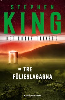 De tre följeslagarna – omslag till ljudboken av Stephen King