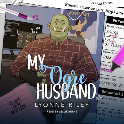 My Ogre Husband – omslag til lydbogen af Lyonne Riley