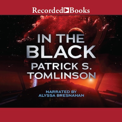 In the Black – omslag til lydbogen af Patrick S. Tomlinson