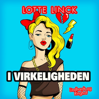 I virkeligheden – omslag til lydbogen af Lotte Linck