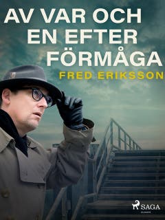 Av var och en efter förmåga – omslag till ljudboken av Fred Eriksson