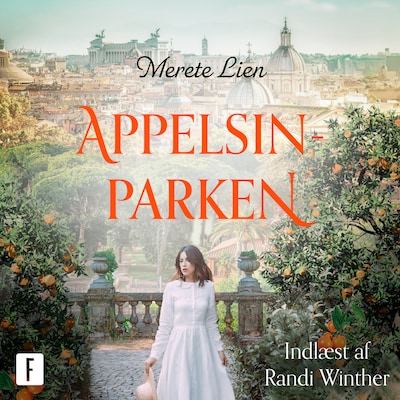 Appelsinparken – omslag til lydbogen af Merete Lien