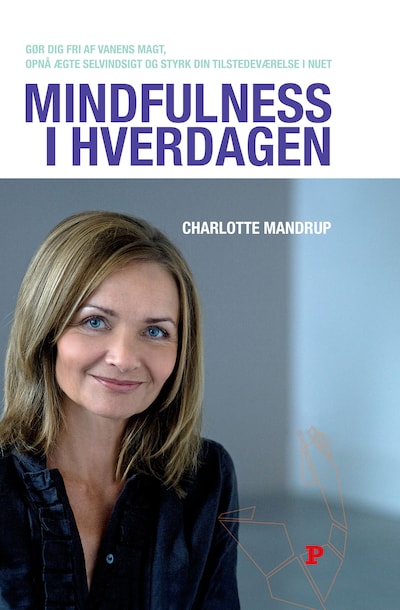 Mindfulness i hverdagen – omslag til lydbogen af Charlotte Mandrup