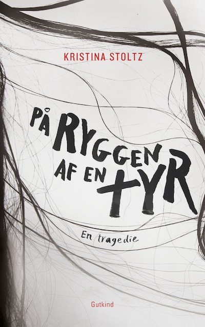 På ryggen af en tyr – omslag til lydbogen af Kristina Stoltz