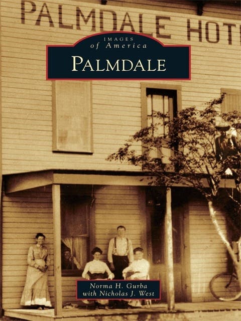 Palmdale – omslag til lydbogen af Norma H Gurba, Nicholas J West