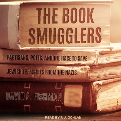The Book Smugglers – omslag til lydbogen af David E. Fishman
