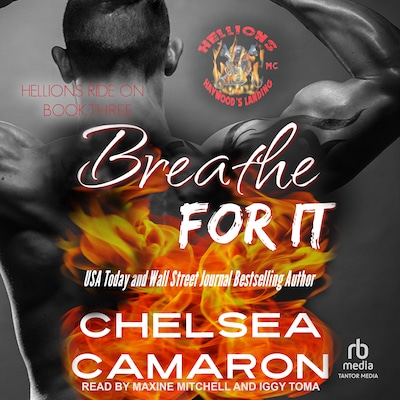 Breathe For It – omslag til lydbogen af Chelsea Camaron