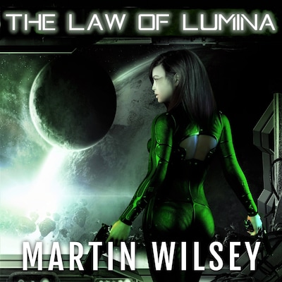 The Law of Lumina – omslag til lydbogen af Martin Wilsey