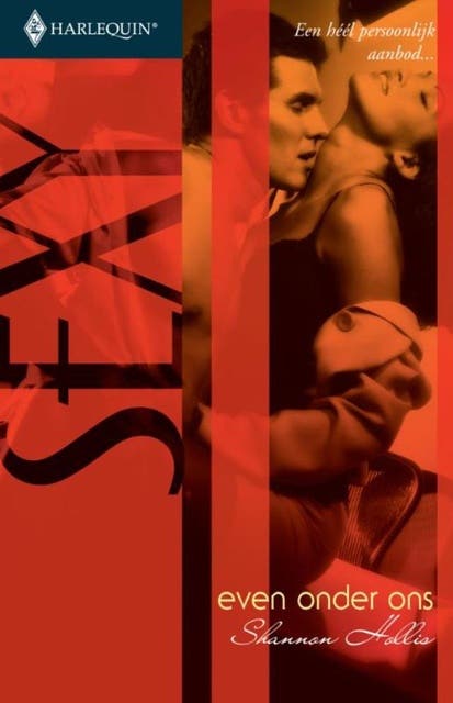 Even onder ons – omslag van het luisterboek van Shannon Hollis