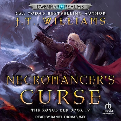 Necromancer's Curse – omslag til lydbogen af J.T. Williams
