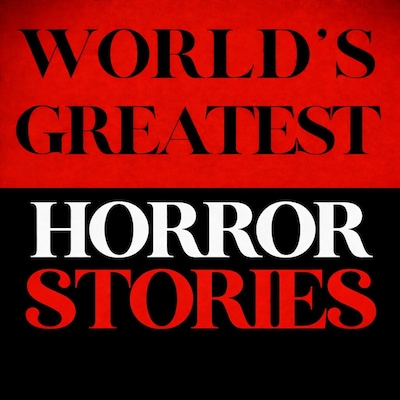 World's Greatest Horror Stories – omslag til lydbogen af Mark Twain, Edgar Allan Poe, M. R. James