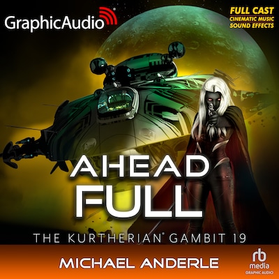 Ahead Full [Dramatized Adaptation] – omslag til lydbogen af Michael Anderle